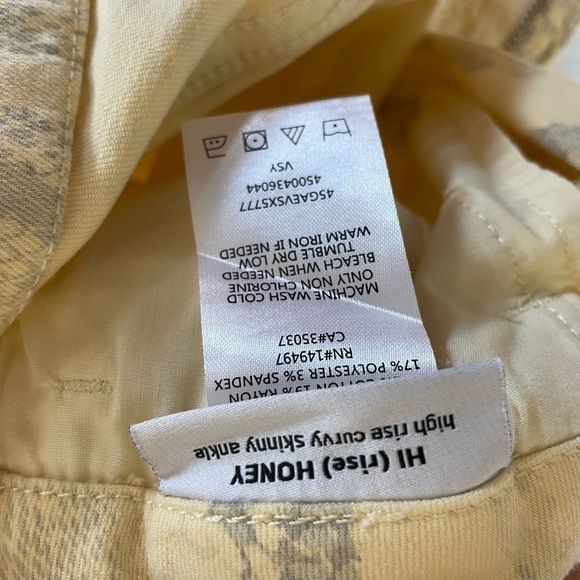 Joe’s Women's Jeans Joes Hi Rise Honey Curvy Skinny Ankle Jeans - Picture 5 of 8